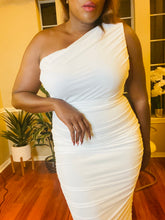 Load image into Gallery viewer, Elegant Nancy Fitted Dress | Sleek & Sophisticated Style