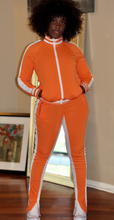 Load image into Gallery viewer, Comfy Kay Orange Set | Casual & Sporty Everyday Wear