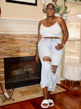 Load image into Gallery viewer, Crop Jeans | Trendy & Comfortable Casual Wear