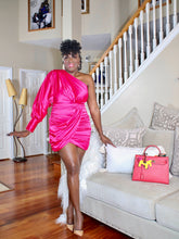 Load image into Gallery viewer, Rebel Ann Pink Dress | Bold and Stylish Fashion