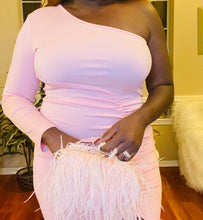 Load image into Gallery viewer, Princess Fran One Shoulder Long Sleeve Dress | Elegant Fashion