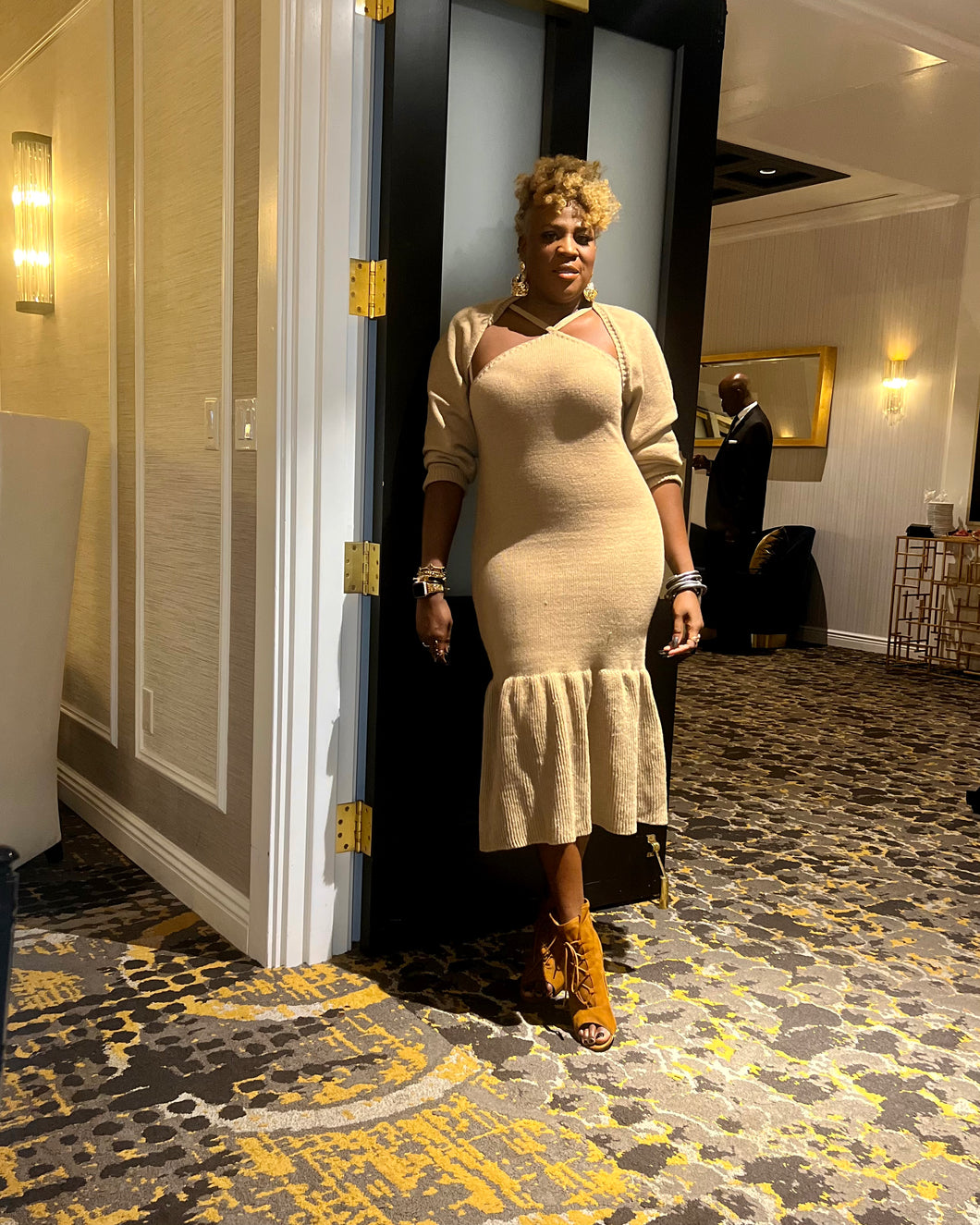 Warm Ann Two-Piece Sweater Dress | Cozy & Chic Outfit