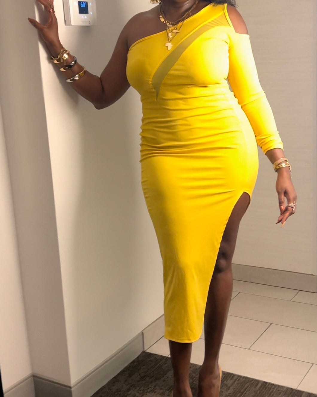 Vital Ann Yellow Dress | Bright & Stylish Outfit