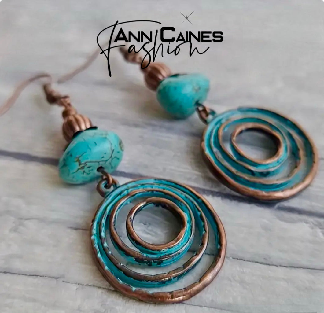 Bohemian Blue Earrings