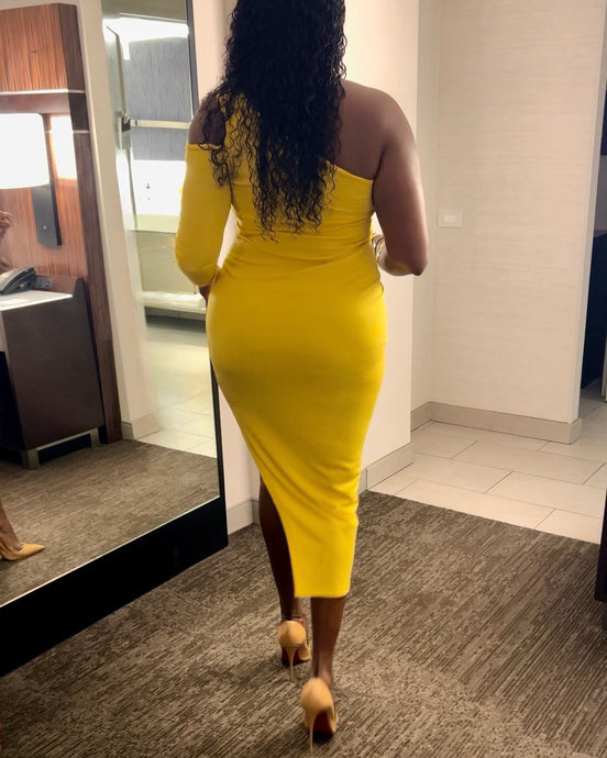 Vital Ann Yellow Dress | Bright & Stylish Outfit