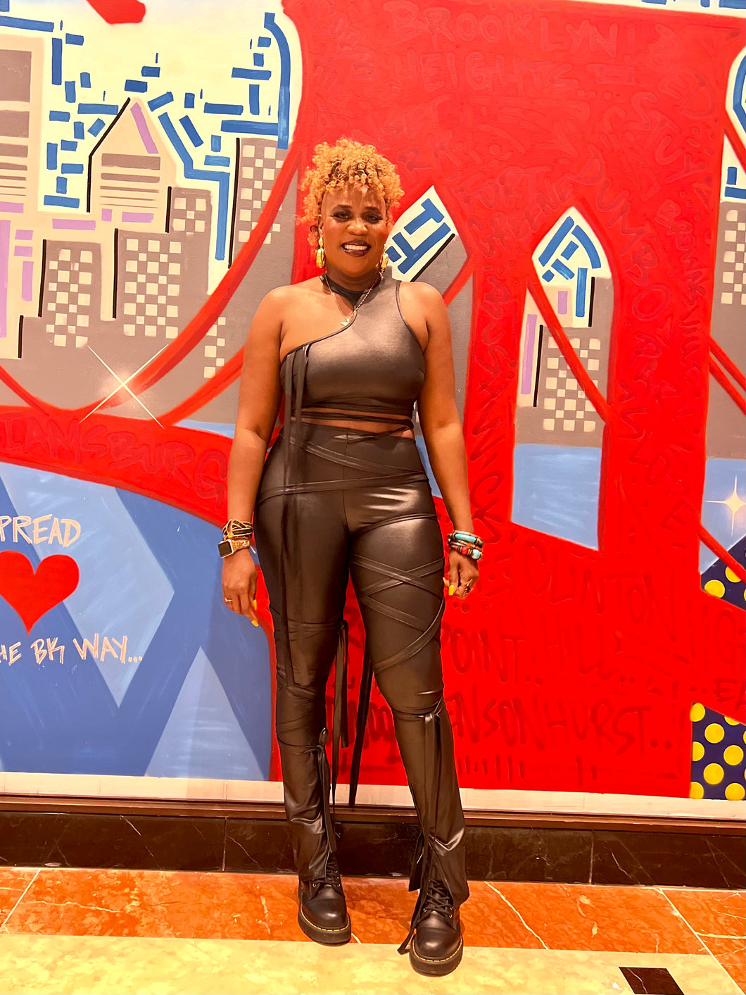 Ann Nitecap Vegan Leather Dress | Stylish & Sustainable