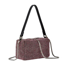 Load image into Gallery viewer, Rhinestone-Crystal Crossbody Purse | Glamorous and Chic Accessory

