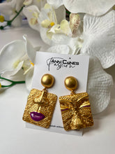 Load image into Gallery viewer, Vintage Square Earrings
