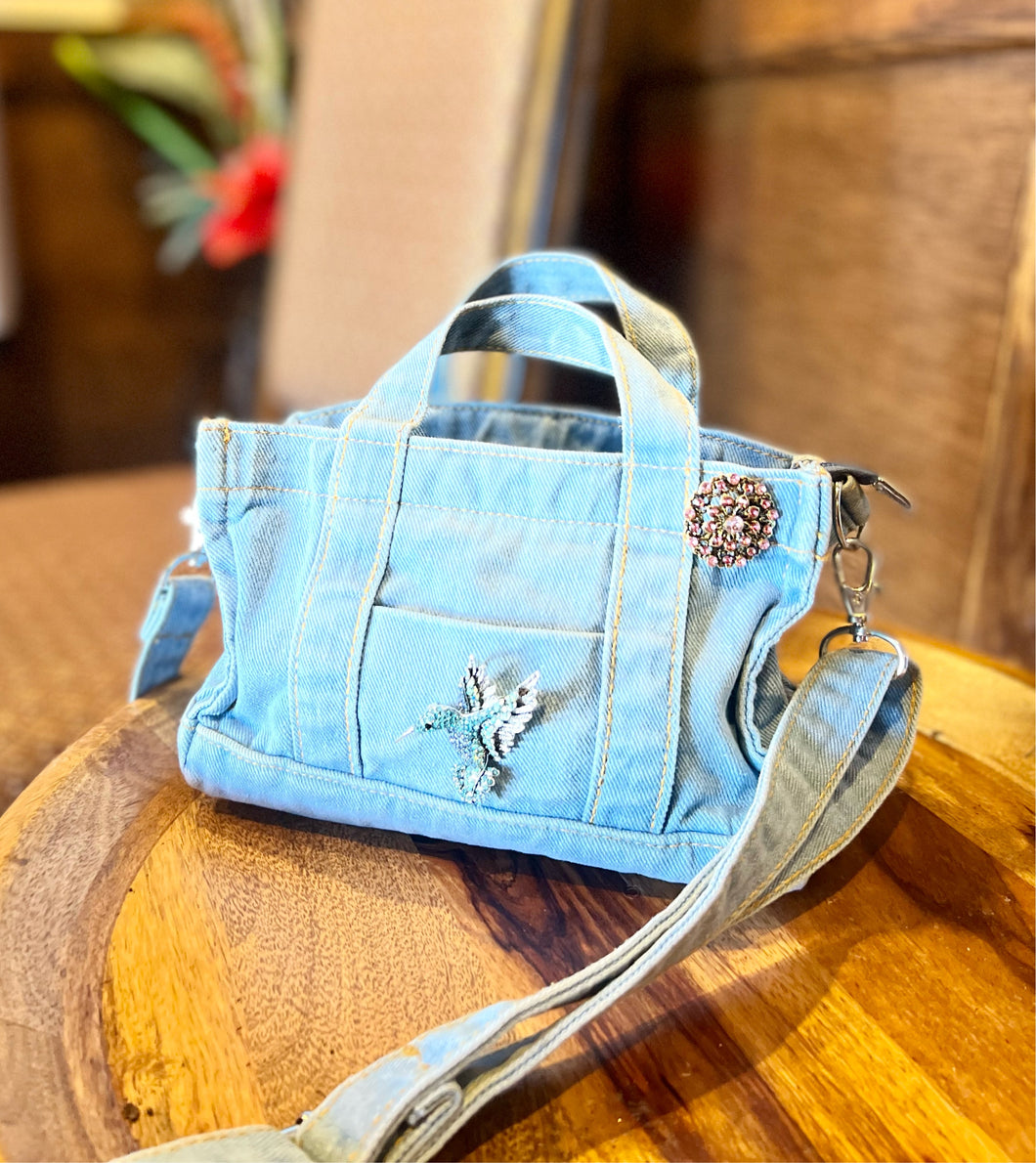 Jeans Cross Body Bag