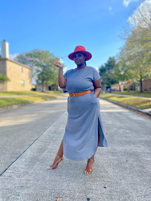 Merry Merle Grey Dress | Chic and Elegant Dress