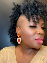 Load image into Gallery viewer, Double Heart Earrings | Elegant &amp; Romantic Jewelry
