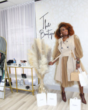 Load image into Gallery viewer, Just Ann Double-Breasted Mesh Coat | Stylish and Elegant Outerwear
