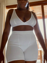 Load image into Gallery viewer, Cozy Ann Two-Piece Set | V-Neck Bra-Top &amp; Shorts
