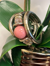 Load image into Gallery viewer, Snake Chain Pink Bangle
