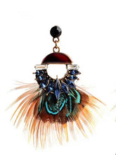 Load image into Gallery viewer, Feather Earrings | Chic &amp; Bohemian Style Jewelry
