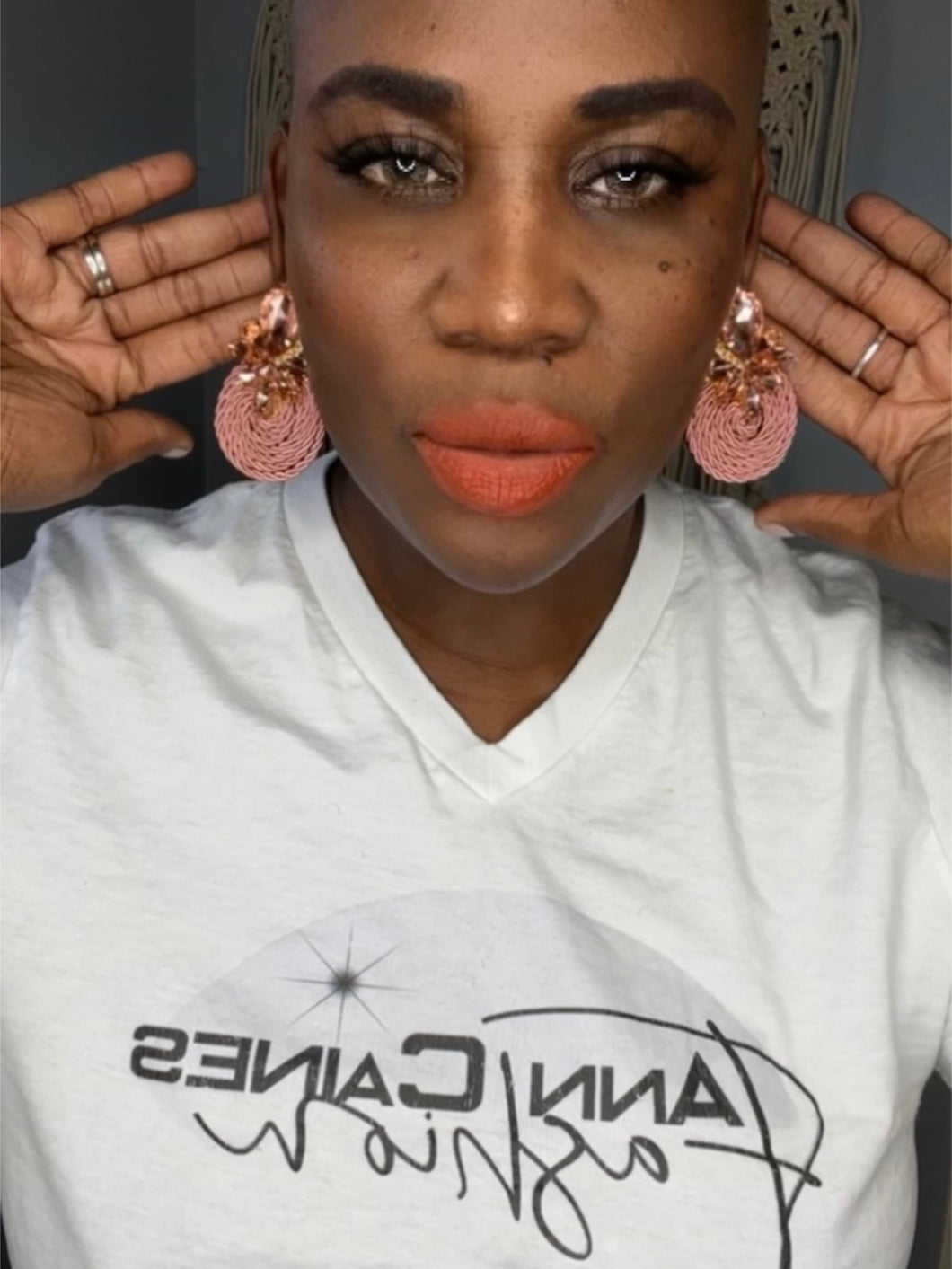 Crystal Rounds Earrings | Sparkling & Elegant Accessory