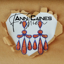 Load image into Gallery viewer, Royal Chandelier Earrings | Elegant and Luxurious Jewelry
