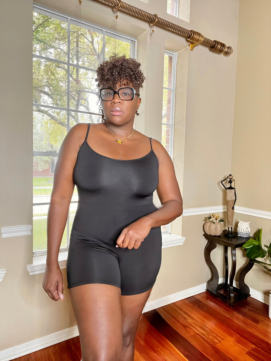 Casual Mo Black Romper | Cozy & Stylish Comfort