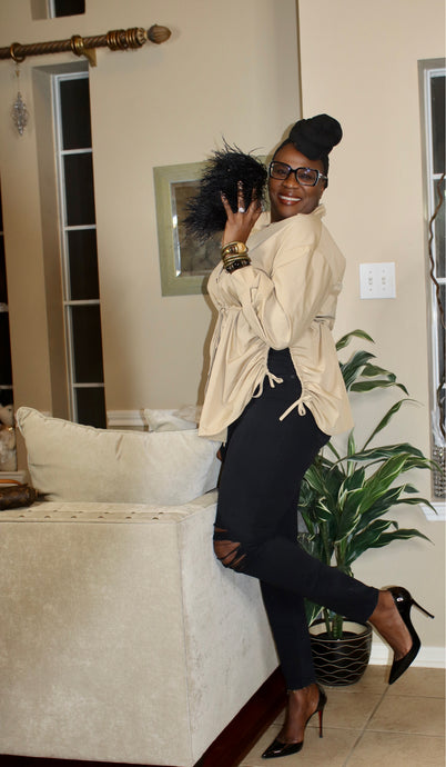 Classy Ray Puffy Sleeve Shirt | Chic & Elegant Style