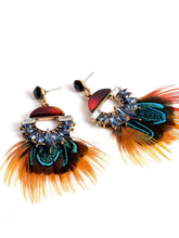 Load image into Gallery viewer, Feather Earrings | Chic &amp; Bohemian Style Jewelry
