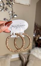 Load image into Gallery viewer, Rhinestone Hoop Earring | Glamorous and Stylish Jewelry
