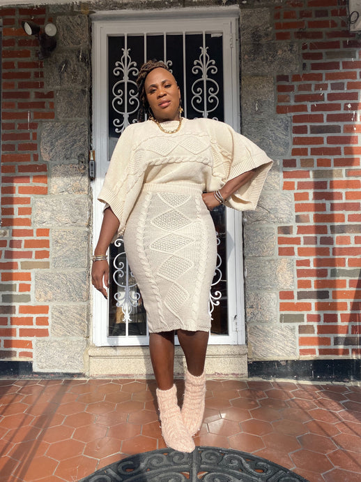 Sauntering Momo Sweater Skirt Set | Cozy & Stylish Outfit