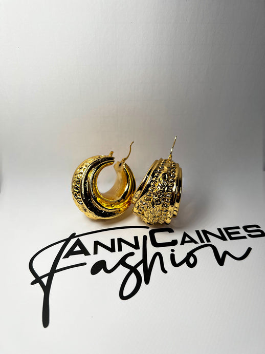 Round Ting Earrings | Simple and Elegant Jewelry