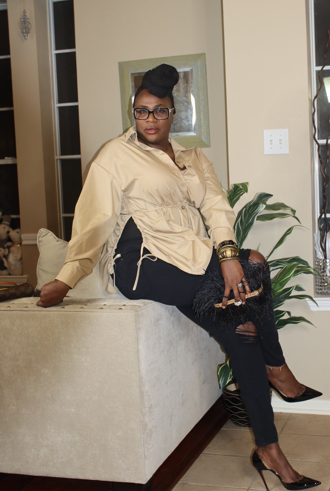 Classy Ray Puffy Sleeve Shirt | Chic & Elegant Style