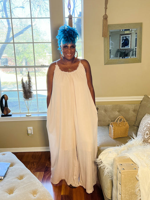 Cool Ann Maxi Jumpsuit | Stylish with Side Pockets